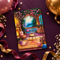 Birthday-Wooden Postcard