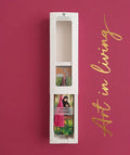 Art in Living™ Wooden Bookmark – Eco-Friendly Original Artwork with Tassel