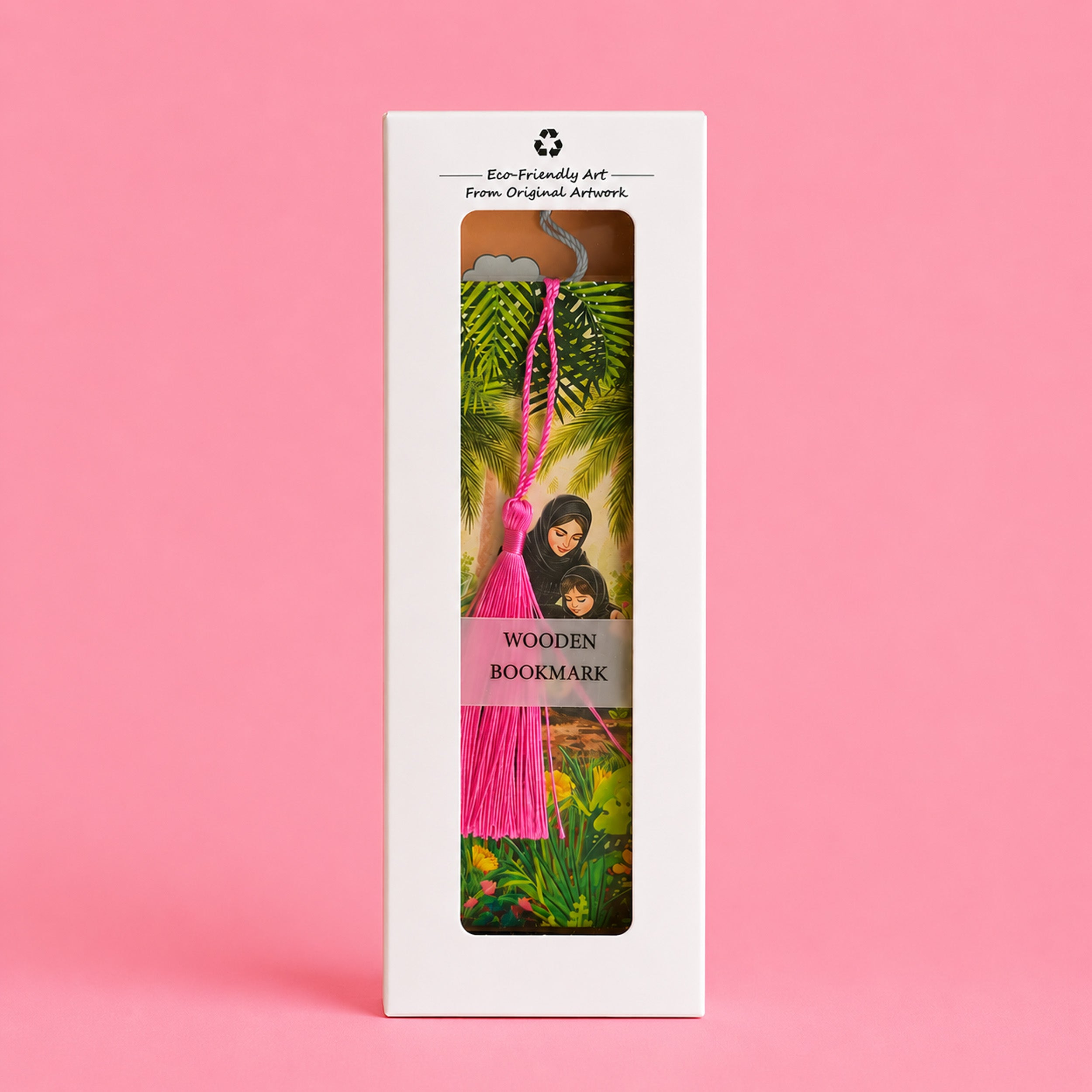 Interactive Wooden Bookmark Collection – Set of 5