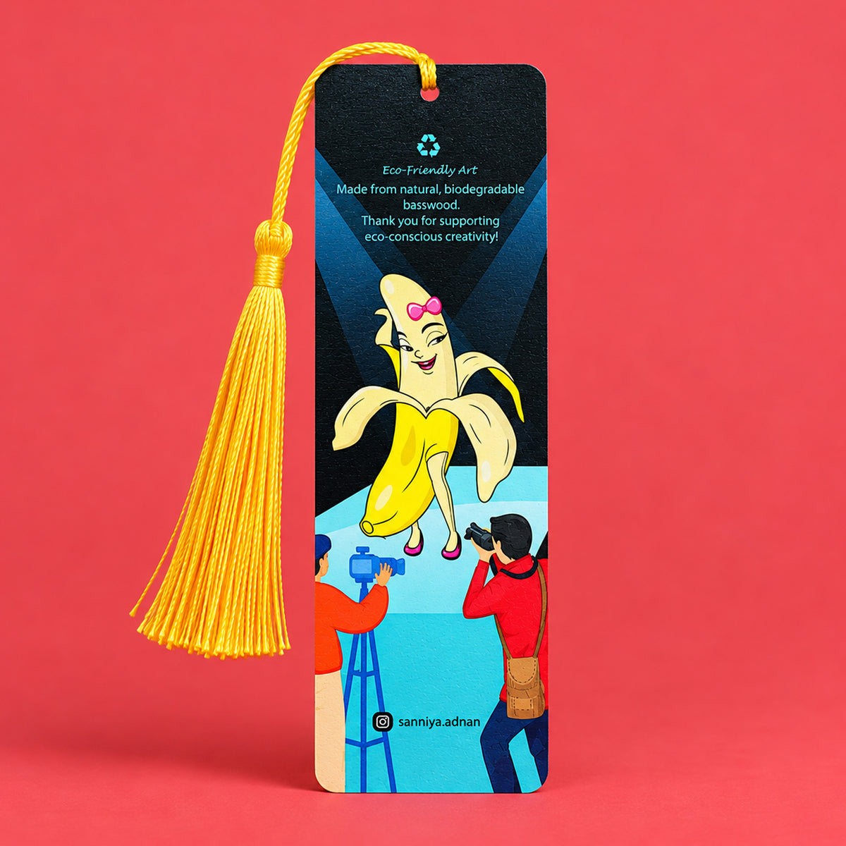 Wooden Bookmark – Organic